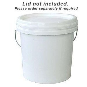 2.5L Green Plastic buckets With Lid - H&O Plastics
