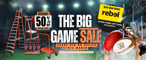 Reflex Equip Big Game Sale Up to 50% OFF