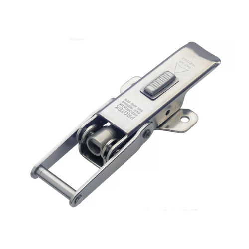 Adjustable Latch with Safety Catch - 750 Strength (kg) -  Stainless