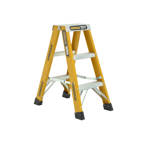 Double sided 180kg Heavy Duty  Industrial Fibreglass A-frame ladder 0.9m - 3.6m(3ft - 12ft)     