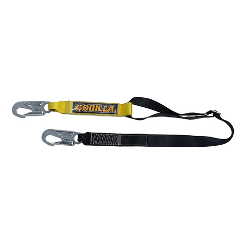 Gorilla Adjustable Fall Arrest Single Lanyard