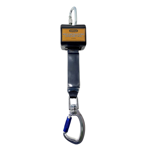 Gorilla Self-Retracting Lifeline 2.5m Webbing  