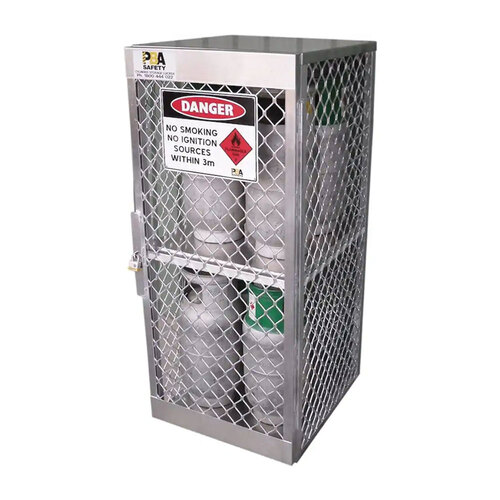 Gas Cylinder Cage/ Storage Locker, 2 hr Fire Rated, 24 Cylinders