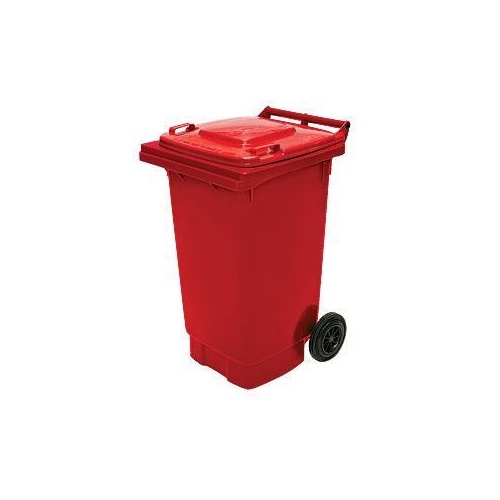 Bin - Waste - Wheelie Bin - 140 Litre - Red